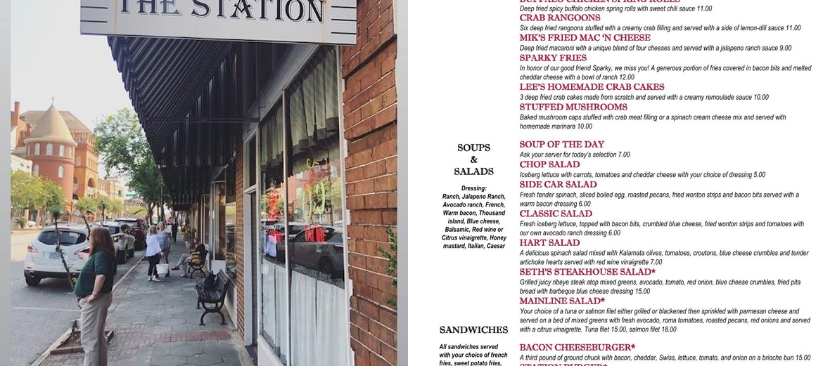The Station Menu