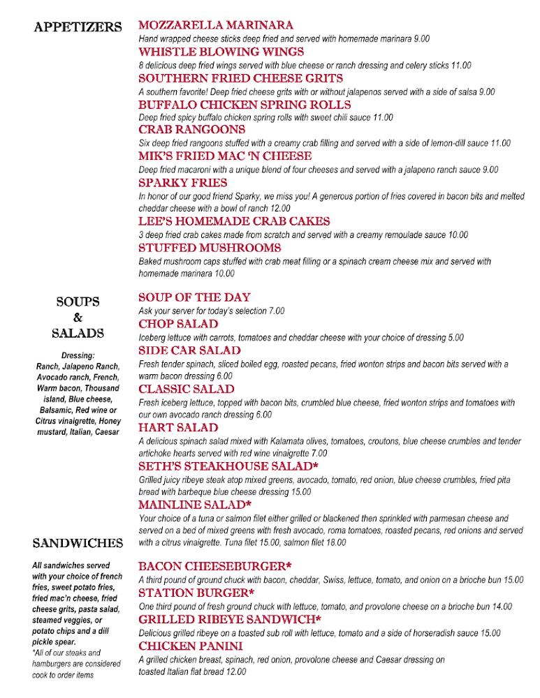 The Station Menu image 1